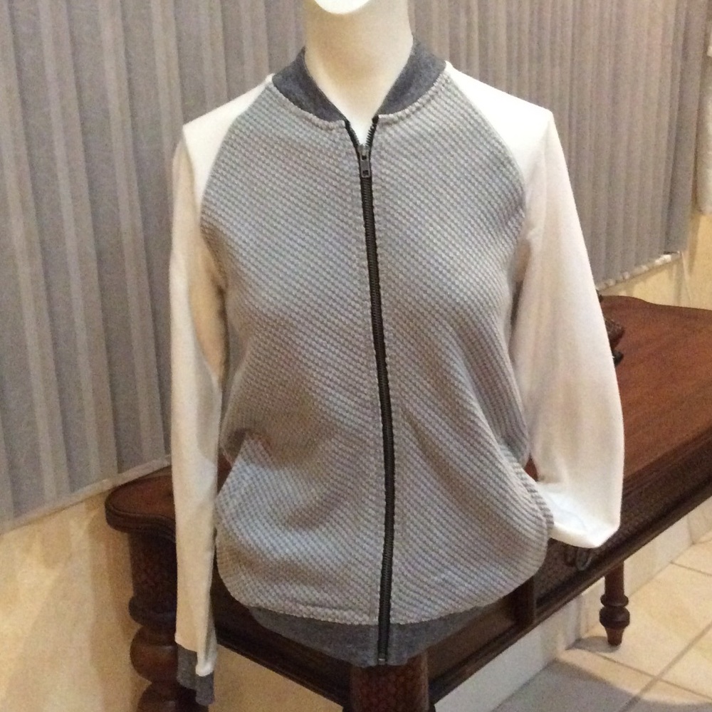 J. Crew ladies factory baseball jacket  size XS